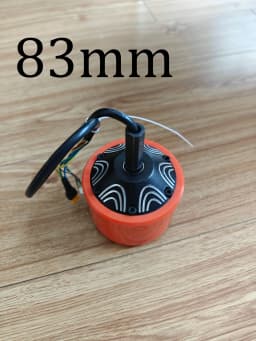 1PC 70mm 83mm 90mm Electric Skateboard Hub Motor Black or Red PU Cover for Single Drive or Dual Drive Electrical longboard