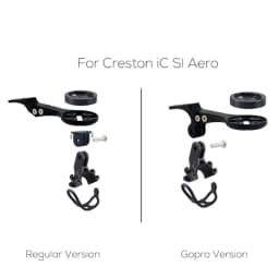 ODINZEUS Front Computer Stand Gopro Mount Speedometer GPS/Garmin/Bryton/Wahoo Inserts Fits Creston IC Sl Aero Cockpit