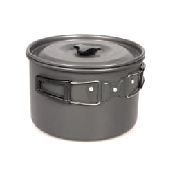 2L Outdoor Camping Cooking Pan Big Capacity Saucepan Portable Thermal Nonstick Pot Aluminum Alloy Cooker Picnic Hike Accessories