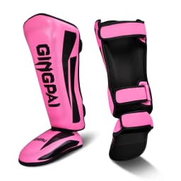 Thicker Boxing Shin Guards PU Leather Protection Leggings Equipment Martial Arts Muay Thai Leg Taekwondo Feet Ankle Protectors