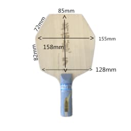 Original Stuor Long 5 Hexagonal Table Tennis Racket Hexagonal Blades ZLC Carbon Fiber Built-in Professional Ping Pong Paddle