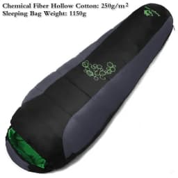 Jungle King CY0901 Thickening Fill Four Holes Cotton Sleeping Bags Fit for Winter Thermal 4 Kinds of Thickness Camping Travel
