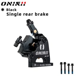 ONIRII Hydraulic Disc Gravel Road Bike Brake Flat Mount CX Rotor Brake Bicycle Caliper CNC Mechanical Wire Pull Metal Pads NEW