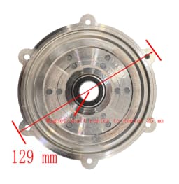 Freewheel Cover for 250W/350W Geared Hub Motor Spare Part  Motor Screw thread Back Alloy Case for Replacement