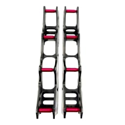 Inline skate frame rockered 219mm 231mm 243mm rocker frame with axles two pcs/lot