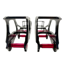 Inline skate frame rockered 219mm 231mm 243mm rocker frame with axles two pcs/lot