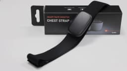 FITCENT 5.3Khz Heart Rate Monitor Chest Strap Bluetooth ANT+ HR Sensor for Peloton Garmin Watch Polar Wahoo Fitness DDP Yoga