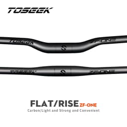 TOSEEK ZF-ONE Mtb Carbon Handlebar Bicycle Handlebar 31.8*580-720/740/760mm Matt Black Handlebars For Mountain Bike Accessories