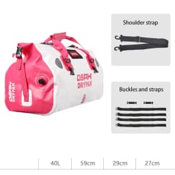 Waterproof Motorcycle Rear Tail Bag Travel Dry Bag OSAH DRYPAK Moto 40/60Liter Motorbike Luggage Backpack Motorcycle Seat Bag