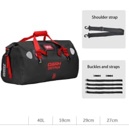 Waterproof Motorcycle Rear Tail Bag Travel Dry Bag OSAH DRYPAK Moto 40/60Liter Motorbike Luggage Backpack Motorcycle Seat Bag