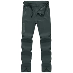 LNGXO Waterproof Hiking Pants Men Quick Dry Trekking Camping Climbing Running Outdoor Rain Pants Stretch Breathable Trousers Men