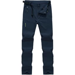 LNGXO Waterproof Hiking Pants Men Quick Dry Trekking Camping Climbing Running Outdoor Rain Pants Stretch Breathable Trousers Men