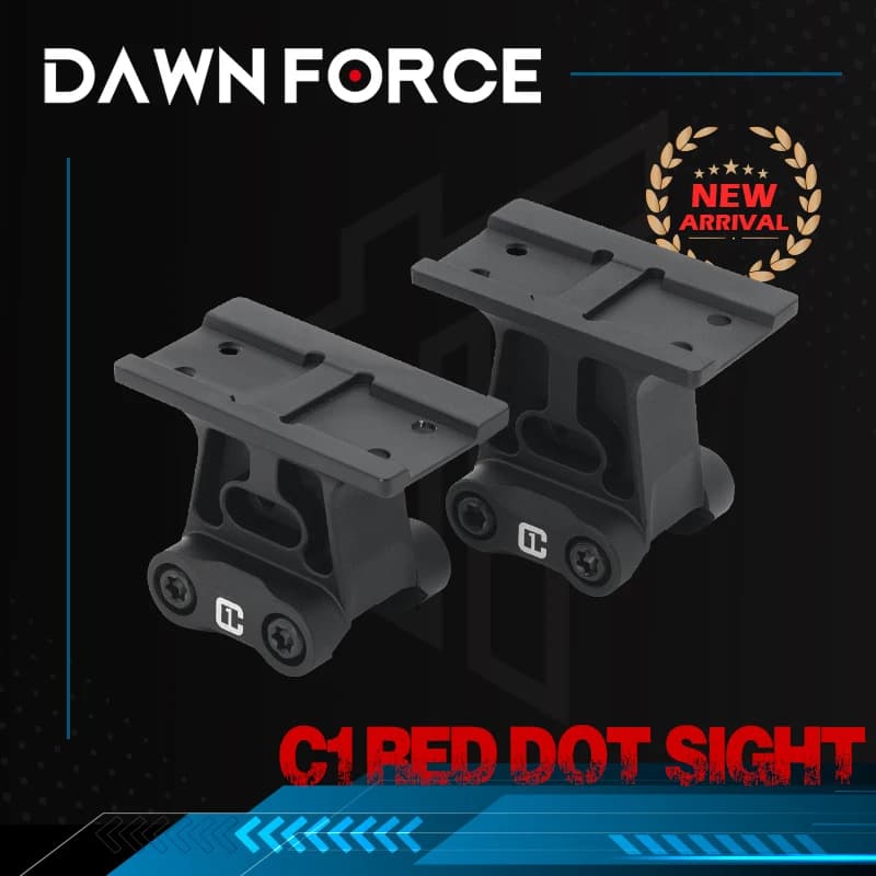 Tactical C1 RDM 1.70/1.93 inch Tall Lower 1/3rd Co-witness BOC Red Dot Sight Mount