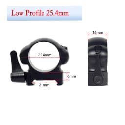 Quick Release 2Pcs 25.4mm 30mm Rings Diameter QD Hunting Scope Ring Level Durable And Firm Universal Picatinny Mount Accessories