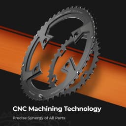 Magene Chainring 110BCD Split Hollow Ultra Light Wheel Power Meter Road Bike Accessory Parts Chainwheel for PES QED Shimano Sram