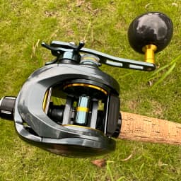 Large Capacity Baitcasting Reel 15KG Max Drag 8+1 Bearings Gear Ratios 6.4:1 Carbon Frame Freshwater Saltwater Fishing Reels