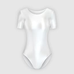 sexy women silky glossy one-piece japanese swimsuit oily tights shapewear Shiny short sleeve bodysuit Men's bathing suits