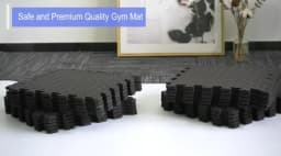 16 Pcs Puzzle Fitness Mat Sport Mats,EVA Interlocking Foam Floor Tiles for Gym,Gym Equipment Mat,Floor Mat for Kid 30 CM