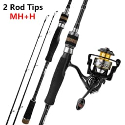 MH H 2 Rod Tips,Super Hard Carbon Fiber Lure Rod,2.7m 3m,Spinning / Casting,Distance Throwing,Carp Trout Predator Fishing Rod
