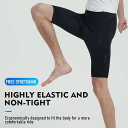 ThinkRider Men Cycling Bib Shorts Belgian Pad Mountain Bike Shorts High End Outdoor Breathable Bike Tight Knicker