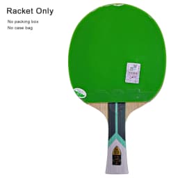 Genuine 729 Friendship KING 6 Star Brand New Table Tennis Racket Green Rubber Sticky Ping Pong Racket 5 Wood Offensive Paddle