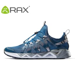 Rax Men's Aqua Upstreams Shoes Quick-drying Breathble Fishing Shoes Women Hole PU Insole Anti-slip Water Shoes