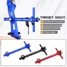 Archery Sight 6"/9" T Shape Recurve Bow Sight For Hunting Shooting