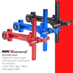 Archery Sight 6"/9" T Shape Recurve Bow Sight For Hunting Shooting