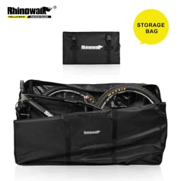 Rhinowalk Bike Storage Carry Bag Fit 26-27 Inch MTB & 700C Road Bike Portable Bicycle Storage Pack Small Foldable Trunk