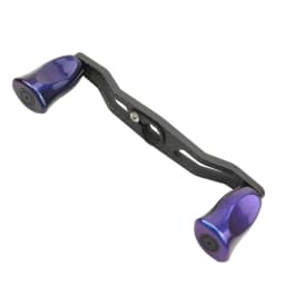 EKfan 120MM Carbon Fiber Fishing Reel Handle Silica Gel Knob Suit For DAI&SHI Baitcasting Reel Fishing Accessory