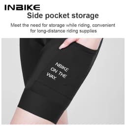 INBIKE Women's Bike Shorts Padded MTB Cycling Pants Road Biking Clothing Road Mountain Riding Bicycle Cycle Shorts with Pockets