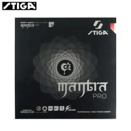 STIGA-MANTRA PRO Table Tennis Rubber, Semi-Hollow Ping Pong Rubber, AstrBalancing, Pro M, H, XH Series, Pimples-in, Offensive