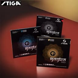 STIGA-MANTRA PRO Table Tennis Rubber, Semi-Hollow Ping Pong Rubber, AstrBalancing, Pro M, H, XH Series, Pimples-in, Offensive
