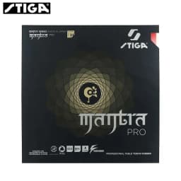 STIGA-MANTRA PRO Table Tennis Rubber, Semi-Hollow Ping Pong Rubber, AstrBalancing, Pro M, H, XH Series, Pimples-in, Offensive