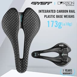 RYET Carbon 3D Printed Bicycle Saddle EVA saddle Super Light Bike Seating Cushion for MTB Gravel Road Bike Seat Cycling parts