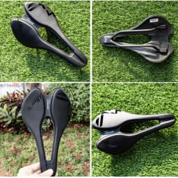 RYET Carbon 3D Printed Bicycle Saddle EVA saddle Super Light Bike Seating Cushion for MTB Gravel Road Bike Seat Cycling parts