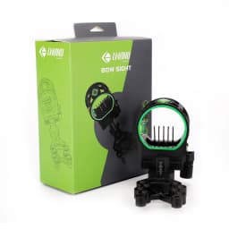 5 Pins Bow Sight Aluminum Alloy Right Hand Adjustable Compound Recurve Bow Sight for Bow and Arrow Archery Accessories