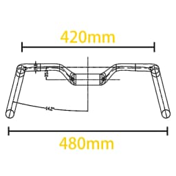 2024 Gravel Handle 14° Carbon Bicycle Handlebar Aero Handlebar Drop Lift Road Bike Handlebar Internal Cable Fixed Tooth Track