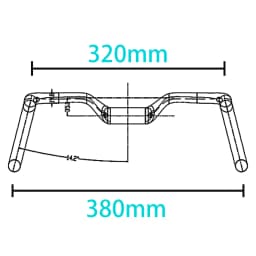 2024 Gravel Handle 14° Carbon Bicycle Handlebar Aero Handlebar Drop Lift Road Bike Handlebar Internal Cable Fixed Tooth Track
