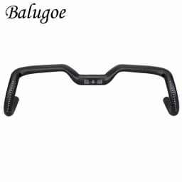 2024 Gravel Handle 14° Carbon Bicycle Handlebar Aero Handlebar Drop Lift Road Bike Handlebar Internal Cable Fixed Tooth Track