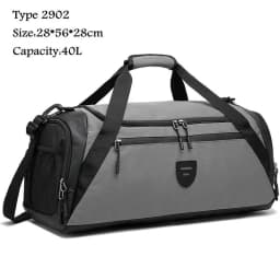 40L Sport Fitness Bag Dry Wet Separation Gym Bags for Men Women Outdoor Hiking Camping Travelling Yoga Fitness Bags