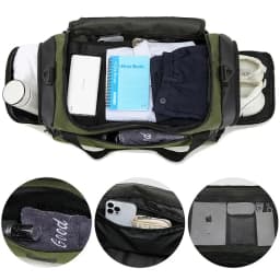 40L Sport Fitness Bag Dry Wet Separation Gym Bags for Men Women Outdoor Hiking Camping Travelling Yoga Fitness Bags