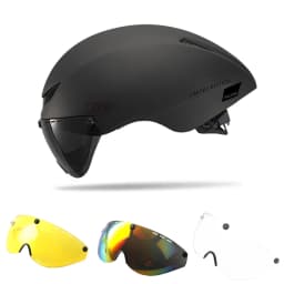 JTS Bicycle Helmet With Goggles,Riding cycling helmet Tricycle, Road Bike, man and woman racing bike, tt helmet Hat Casco