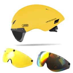 JTS Bicycle Helmet With Goggles,Riding cycling helmet Tricycle, Road Bike, man and woman racing bike, tt helmet Hat Casco