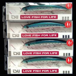 TSURINOYA 4pcs NEW COLOR Sinking Minnow 110S DW77 110mm 22g Long Casting Fishing Lure Large Trout Seabass Sea Fishing Hard Bait