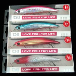 TSURINOYA 4pcs NEW COLOR Sinking Minnow 110S DW77 110mm 22g Long Casting Fishing Lure Large Trout Seabass Sea Fishing Hard Bait