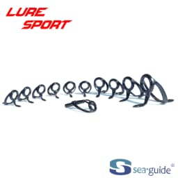 SEAGUIDE Heavy Duty Black Frame 13pcs 11pcs10pcs 8pcs Guide Set HBXRESG20 Boat Rod Building Component Guide Repair DIY Accessory