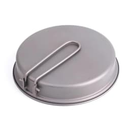 TOAKS Titanium PAN-145 Ultralight Frying Pan With Folding Handle Outdoor Camping Equipment Cookware 71g D145mm
