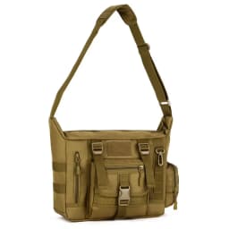 14 Inch Laptop Shoulder Bag Men Sports Bags Man Military Tactical Single Backpack Men's A4 Document Molle Messenger Shoulder Bag