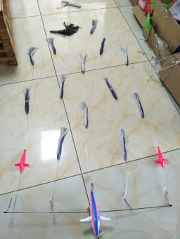 Fishing Spreader Bar, Marlin Tuna, Teaser Bird, 36', Titanium Nickel Alloy, Splashba, 9' Premium Lure, Direct Install